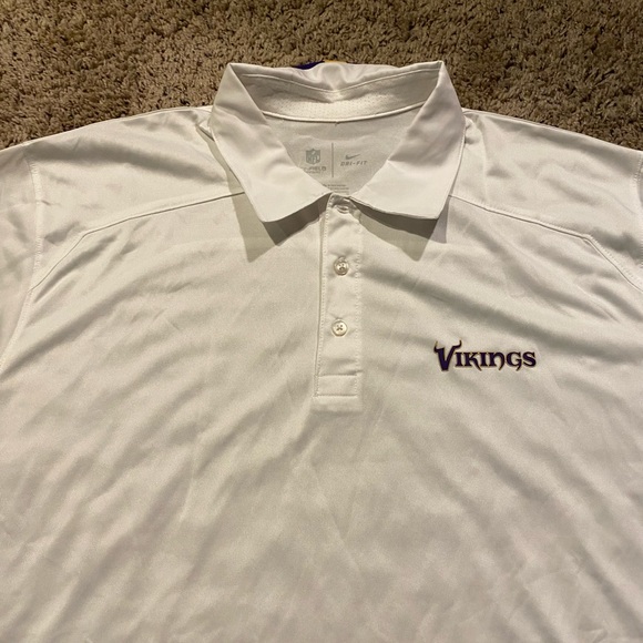 New Minnesota Vikings Nike Golf Polo 